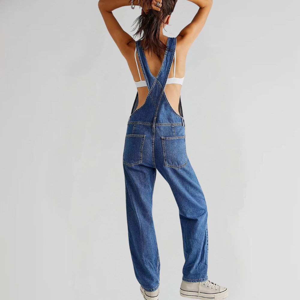 Jacqui - Urban Denim Jumpsuit
