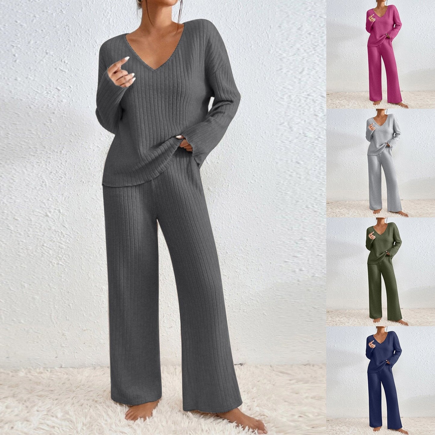 Émilie - Casual Gebreide Set