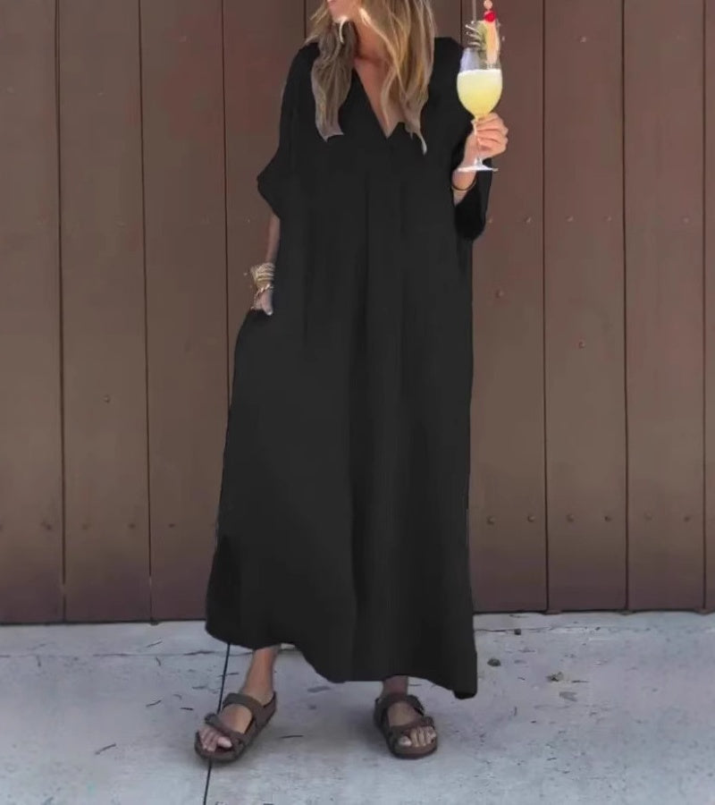 Marina - Elegante vloeiende jurk