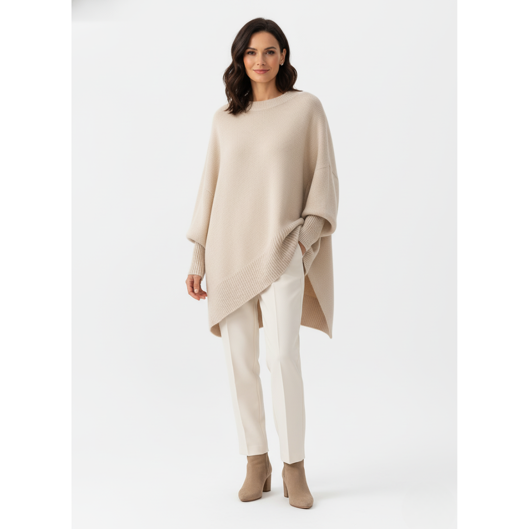 Mandy™ – Moeiteloze Elegantie Oversized Trui