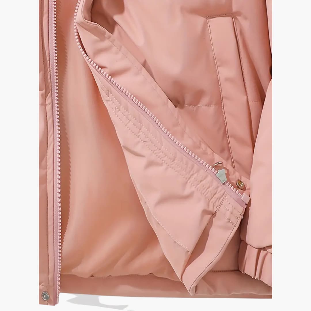 Lara™ | gevoerde winterjas met capuchon