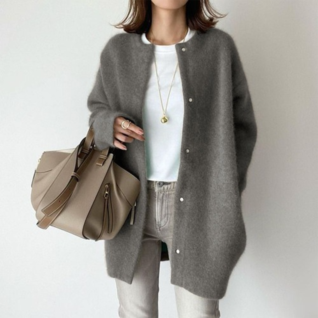 Arenda | Zachte cardigan met oversized pasvorm