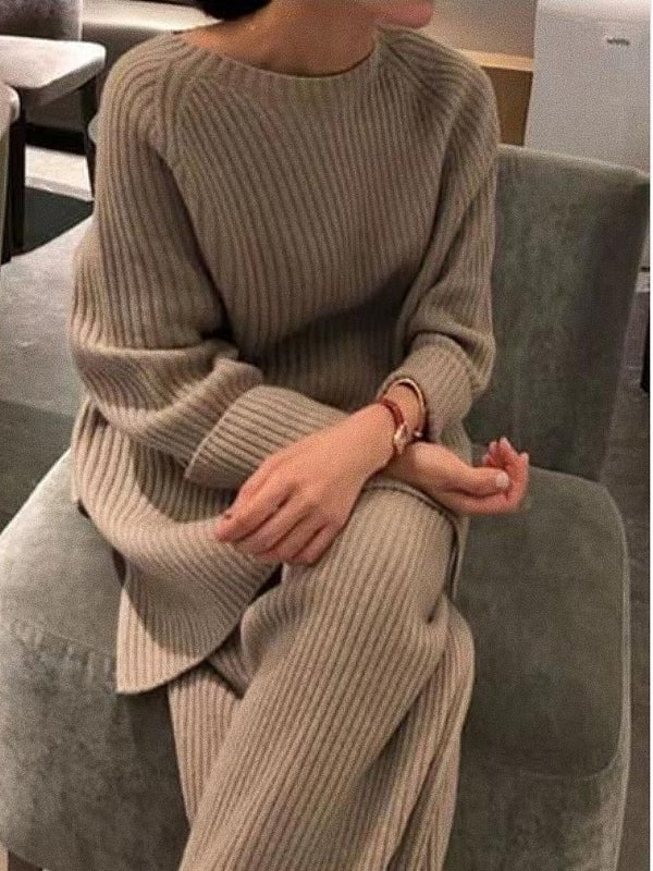 Joséphine - Elegant Gebreid Set