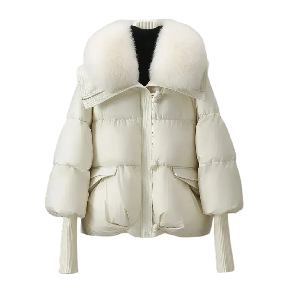 Mirelle Faux-Fur Collar Puffer
