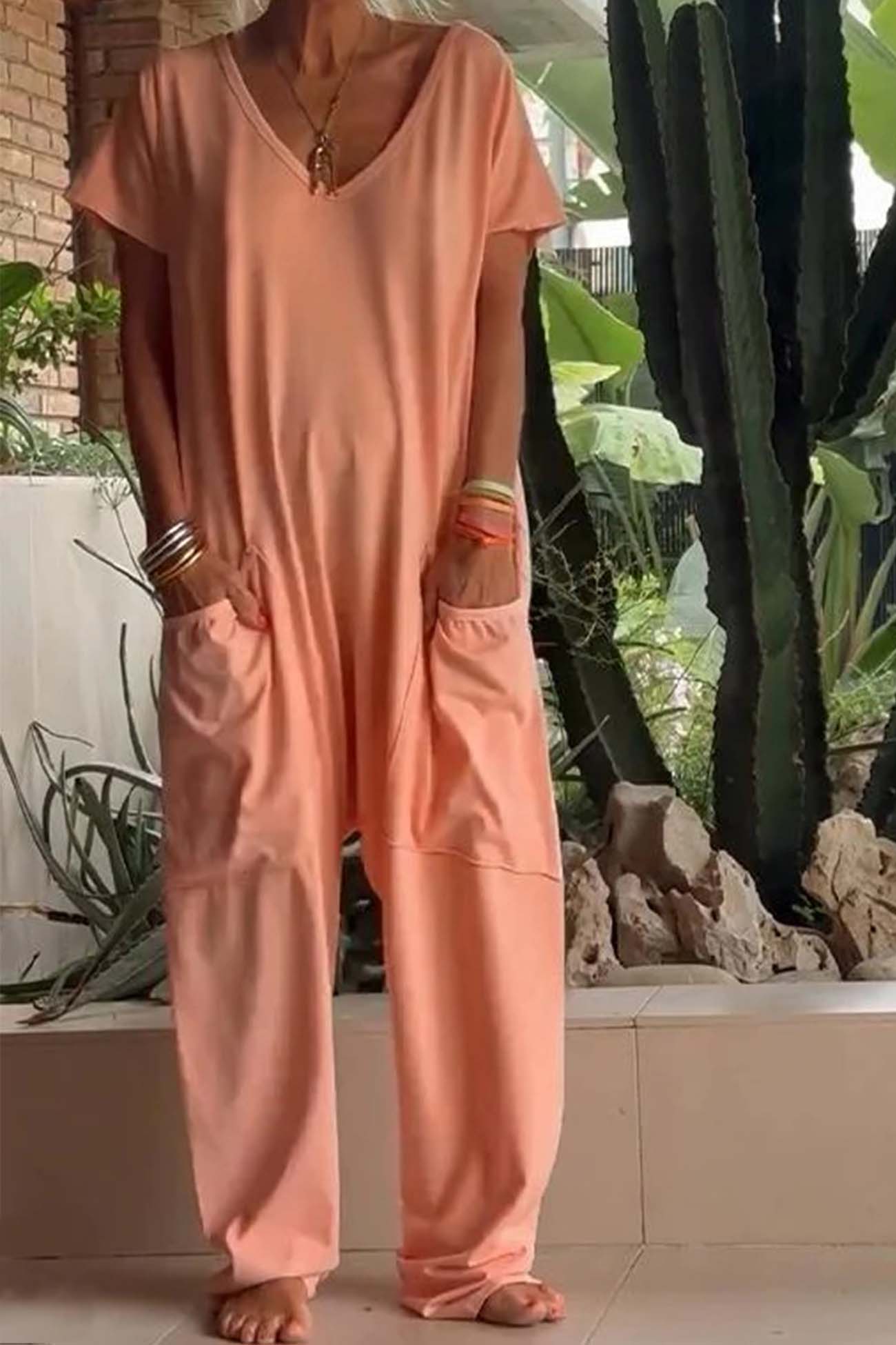 Reshiel - Casual Style Jumpsuit