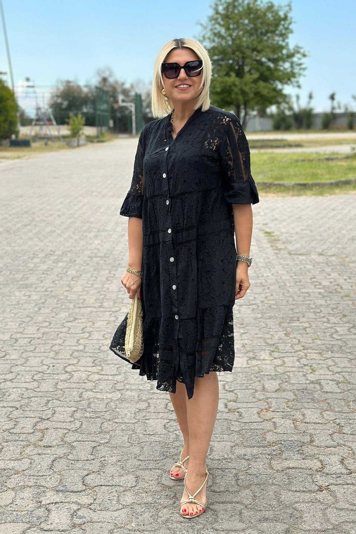 Mirelle – Tijdloze jurk met verfijnde details