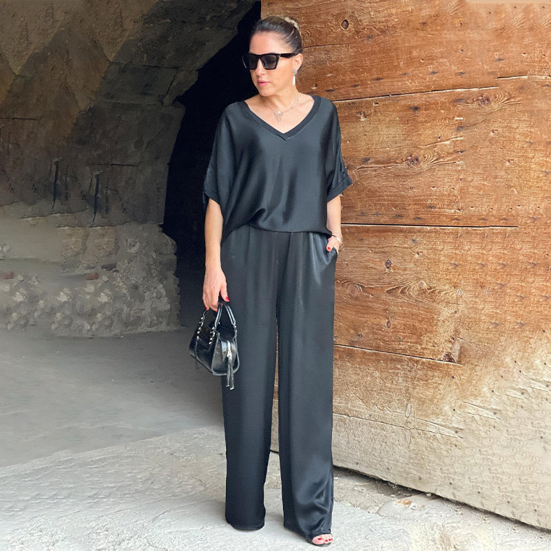 Pauline - Satijnen Glanzend Set