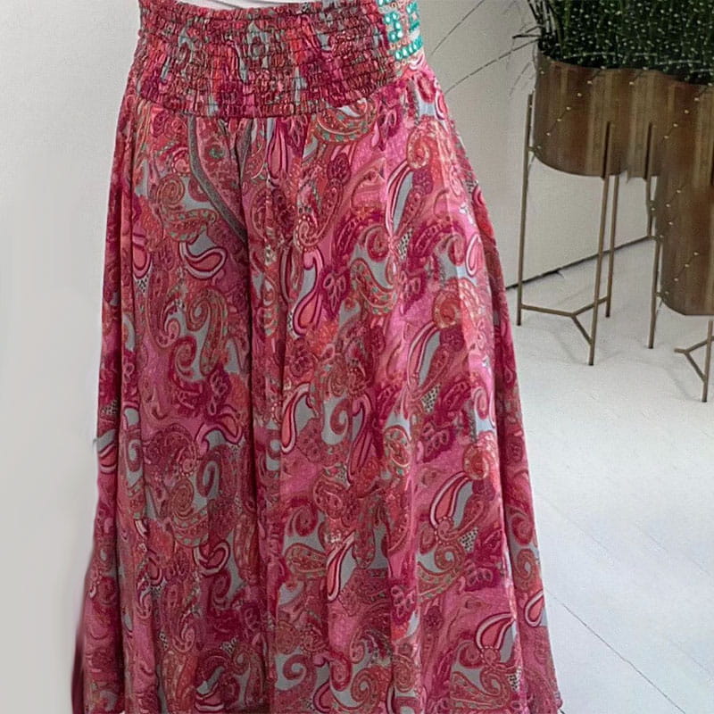 Reagan - Boho Chic Wijde Pantalons